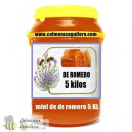 Miel de romero 5 kilos 